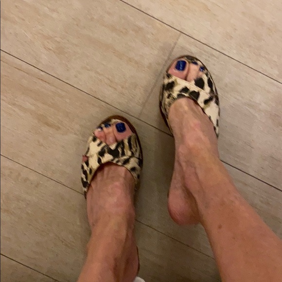 Animal print Jimmy Choo wedges size 39 - Picture 9 of 10